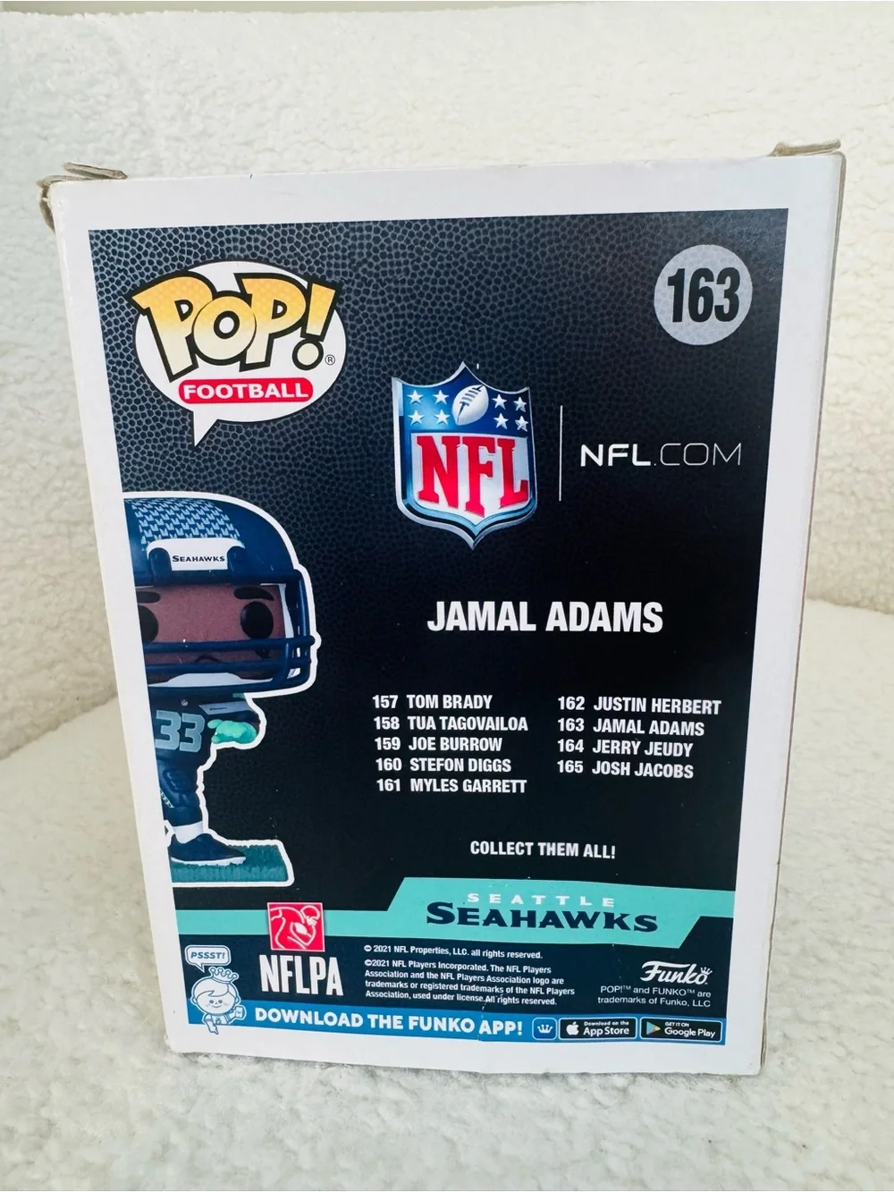 Funko Jamal Adams Seattle Seahawks Vinyl Figure 163